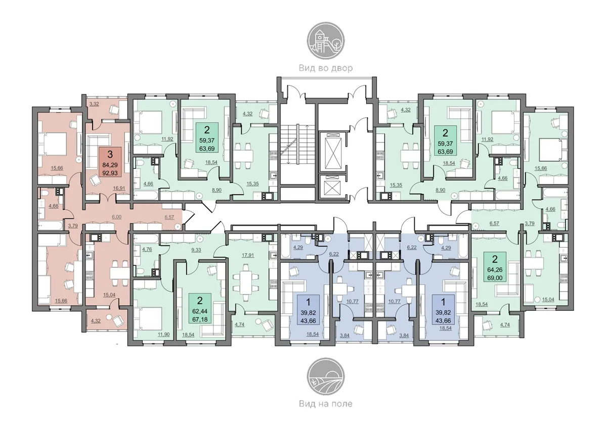 жилой район Солнечный-2, 11-й микрорайон